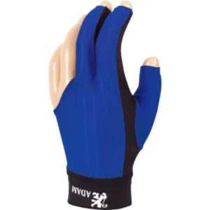Adam biljarthandschoen Pro (L) - Blauw (Large)